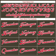 Загрузить изображение в средство просмотра галереи, Custom Olive Red-White Authentic Throwback Salute To Service Basketball Jersey