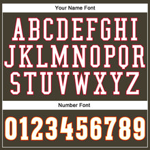 Load image into Gallery viewer, Custom Olive White-Red Authentic Throwback Salute To Service Basketball Jersey