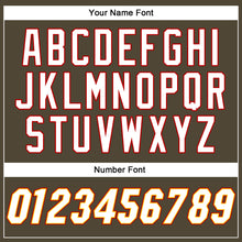 Load image into Gallery viewer, Custom Olive White-Gold Authentic Salute To Service Baseball Jersey