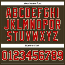 Laden Sie das Bild in den Galerie-Viewer, Custom Olive Red-Cream Authentic Throwback Salute To Service Basketball Jersey