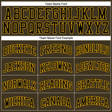 Load image into Gallery viewer, Custom Olive Black-Gold Authentic Throwback Salute To Service Basketball Jersey