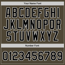 Загрузить изображение в средство просмотра галереи, Custom Olive Black-White Authentic Throwback Salute To Service Basketball Jersey