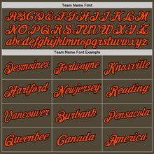 Загрузить изображение в средство просмотра галереи, Custom Olive Orange-Black Authentic Throwback Salute To Service Basketball Jersey