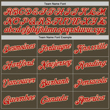 Загрузить изображение в средство просмотра галереи, Custom Olive Red-Cream Authentic Throwback Salute To Service Basketball Jersey