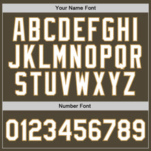 Загрузить изображение в средство просмотра галереи, Custom Olive Old Gold-Black Authentic Throwback Salute To Service Basketball Jersey