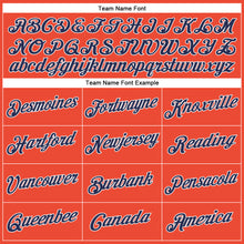 Charger l'image dans la galerie, Custom Orange Navy-Gold Authentic Throwback Basketball Jersey