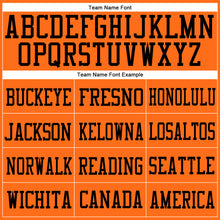 Charger l'image dans la galerie, Custom Orange Orange-Black Mesh Authentic Football Jersey