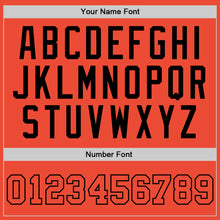 Charger l'image dans la galerie, Custom Orange Orange-Black Authentic Throwback Basketball Jersey