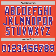 Load image into Gallery viewer, Custom Orange Purple-White Authentic Throwback Basketball Jersey