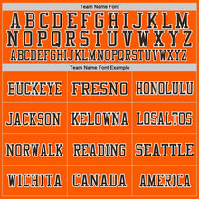 Charger l'image dans la galerie, Custom Orange Brown-White Mesh Authentic Throwback Football Jersey