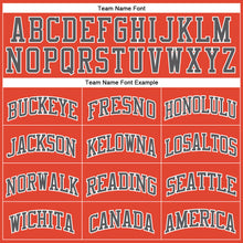 Load image into Gallery viewer, Custom Orange Steel Gray-Black Authentic Throwback Basketball Jersey