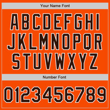 Load image into Gallery viewer, Custom Orange Brown-White Authentic Baseball Jersey