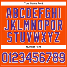 Загрузить изображение в средство просмотра галереи, Custom Orange Purple-White Performance T-Shirt