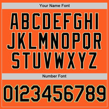 Charger l'image dans la galerie, Custom Orange Black Cream-Old Gold Authentic Throwback Baseball Jersey