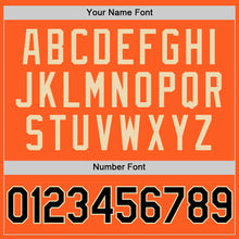 Charger l'image dans la galerie, Custom Orange Black-Cream Authentic Throwback Baseball Jersey