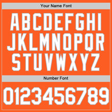 Charger l'image dans la galerie, Custom Orange White-Gray Authentic Throwback Baseball Jersey