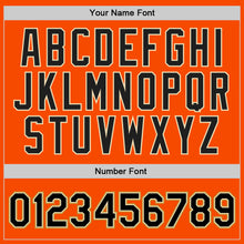 Загрузить изображение в средство просмотра галереи, Custom Orange Black Cream-Old Gold Authentic Throwback Basketball Jersey