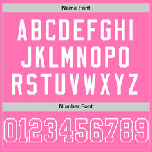 Load image into Gallery viewer, Custom Pink Pink-White Mesh Authentic Football Jersey
