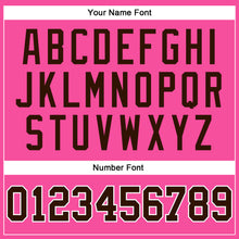 Load image into Gallery viewer, Custom Pink Brown-White Authentic Throwback Basketball Jersey