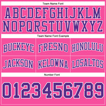 Загрузить изображение в средство просмотра галереи, Custom Pink Purple-White Authentic Throwback Basketball Shorts