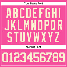 Загрузить изображение в средство просмотра галереи, Custom Pink Cream Authentic Baseball Jersey