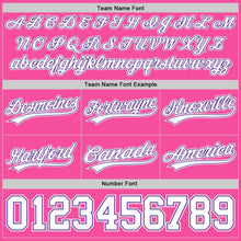 Load image into Gallery viewer, Custom Pink White-Purple Authentic Basketball Shorts