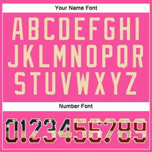 Загрузить изображение в средство просмотра галереи, Custom Pink Vintage USA Flag-City Cream Performance T-Shirt