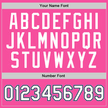 Загрузить изображение в средство просмотра галереи, Custom Pink Black-Light Blue Authentic Throwback Basketball Jersey