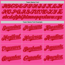 Charger l'image dans la galerie, Custom Pink Red Authentic Baseball Jersey