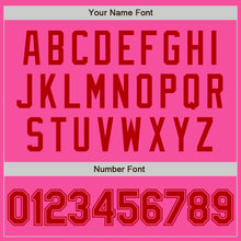 Charger l'image dans la galerie, Custom Pink Red Authentic Baseball Jersey