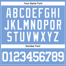 Загрузить изображение в средство просмотра галереи, Custom Powder Blue White Authentic Baseball Jersey