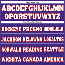 Загрузить изображение в средство просмотра галереи, Custom Purple White-Red Mesh Authentic Football Jersey