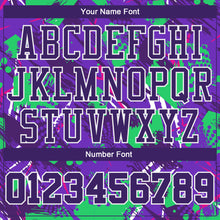 Load image into Gallery viewer, Custom Purple Purple-White Music Festival Round Neck Sublimation Basketball Suit Jersey