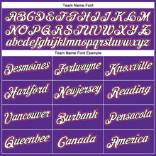 Load image into Gallery viewer, Custom Purple Pink-Black Performance T-Shirt