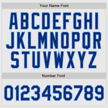 Laden Sie das Bild in den Galerie-Viewer, Custom White Royal Pinstripe Royal-Light Blue Authentic Raglan Sleeves Baseball Jersey