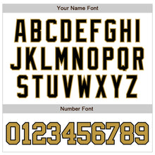 Charger l'image dans la galerie, Custom White Old Gold-Black Authentic Raglan Sleeves Baseball Jersey