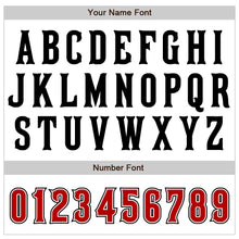 Charger l'image dans la galerie, Custom White Red-Black Authentic Raglan Sleeves Baseball Jersey