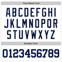 Загрузить изображение в средство просмотра галереи, Custom White Navy Authentic Raglan Sleeves Baseball Jersey