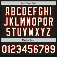 Загрузить изображение в средство просмотра галереи, Custom Black Cream-Red Authentic Raglan Sleeves Baseball Jersey