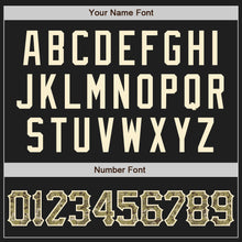 Загрузить изображение в средство просмотра галереи, Custom Black Camo Olive-Cream Authentic Raglan Sleeves Baseball Jersey