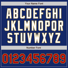 Загрузить изображение в средство просмотра галереи, Custom Royal Red-Old Gold Authentic Raglan Sleeves Baseball Jersey