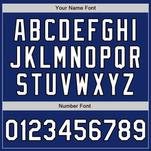 Загрузить изображение в средство просмотра галереи, Custom Royal White-Black Authentic Raglan Sleeves Baseball Jersey