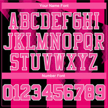 Загрузить изображение в средство просмотра галереи, Custom Red Pink-Black Round Neck Sublimation Basketball Suit Jersey