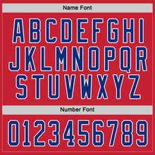 Charger l'image dans la galerie, Custom Red Royal-White Hockey Jersey