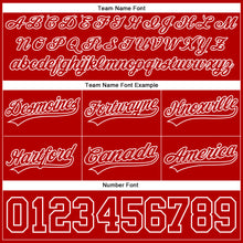 Charger l'image dans la galerie, Custom Red White Authentic Throwback Basketball Shorts