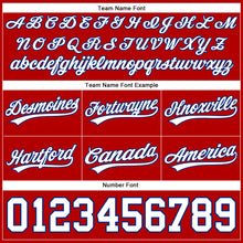 Charger l'image dans la galerie, Custom Red White-Royal Authentic Basketball Shorts