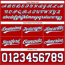 Charger l'image dans la galerie, Custom Red White-Navy Authentic Basketball Shorts