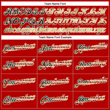 Load image into Gallery viewer, Custom Red Vintage USA Flag-City Cream Performance T-Shirt