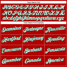 Load image into Gallery viewer, Custom Red White-Kelly Green Performance T-Shirt