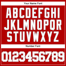 Загрузить изображение в средство просмотра галереи, Custom Red White-Gray Authentic Baseball Jersey